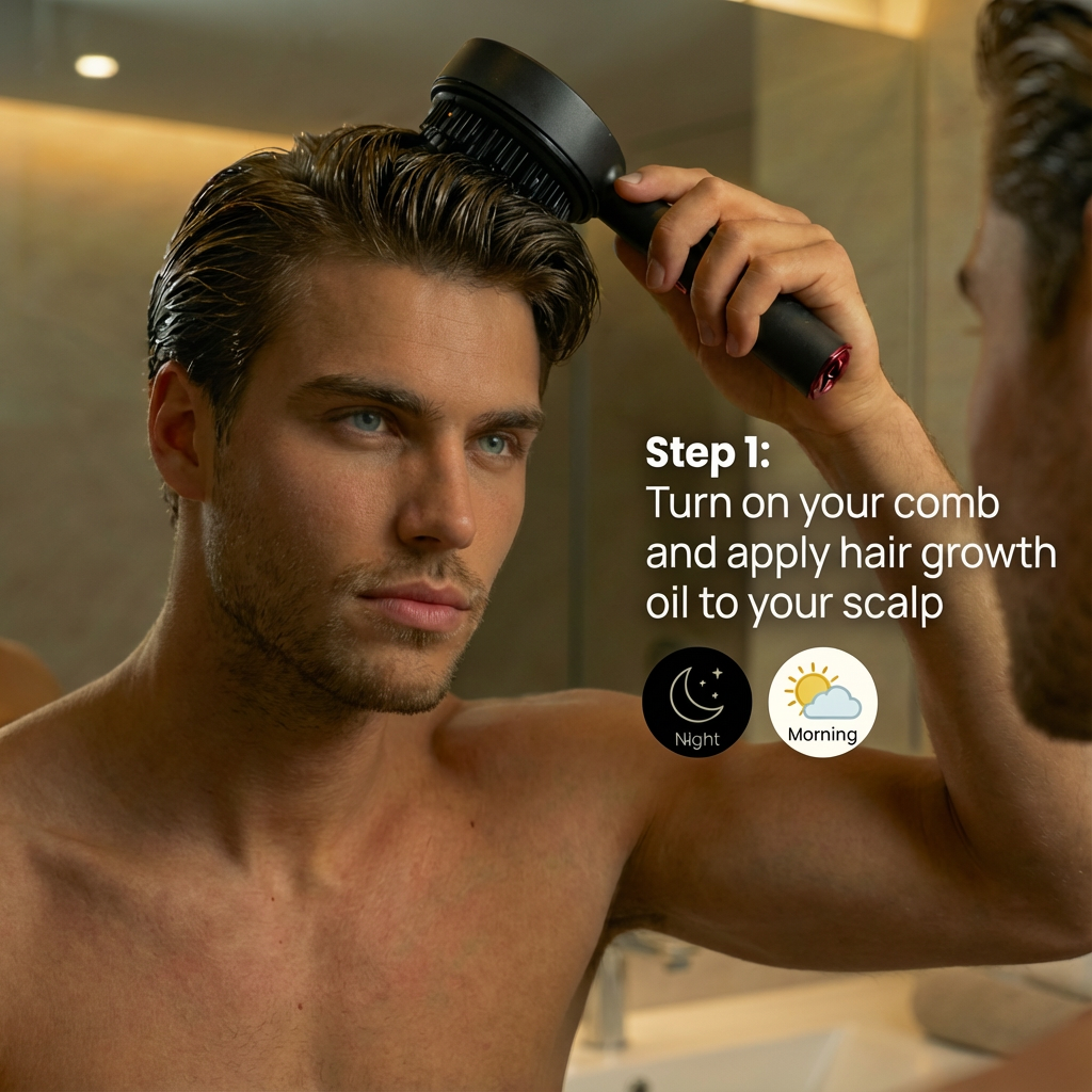 Hårvekst Massasjekam